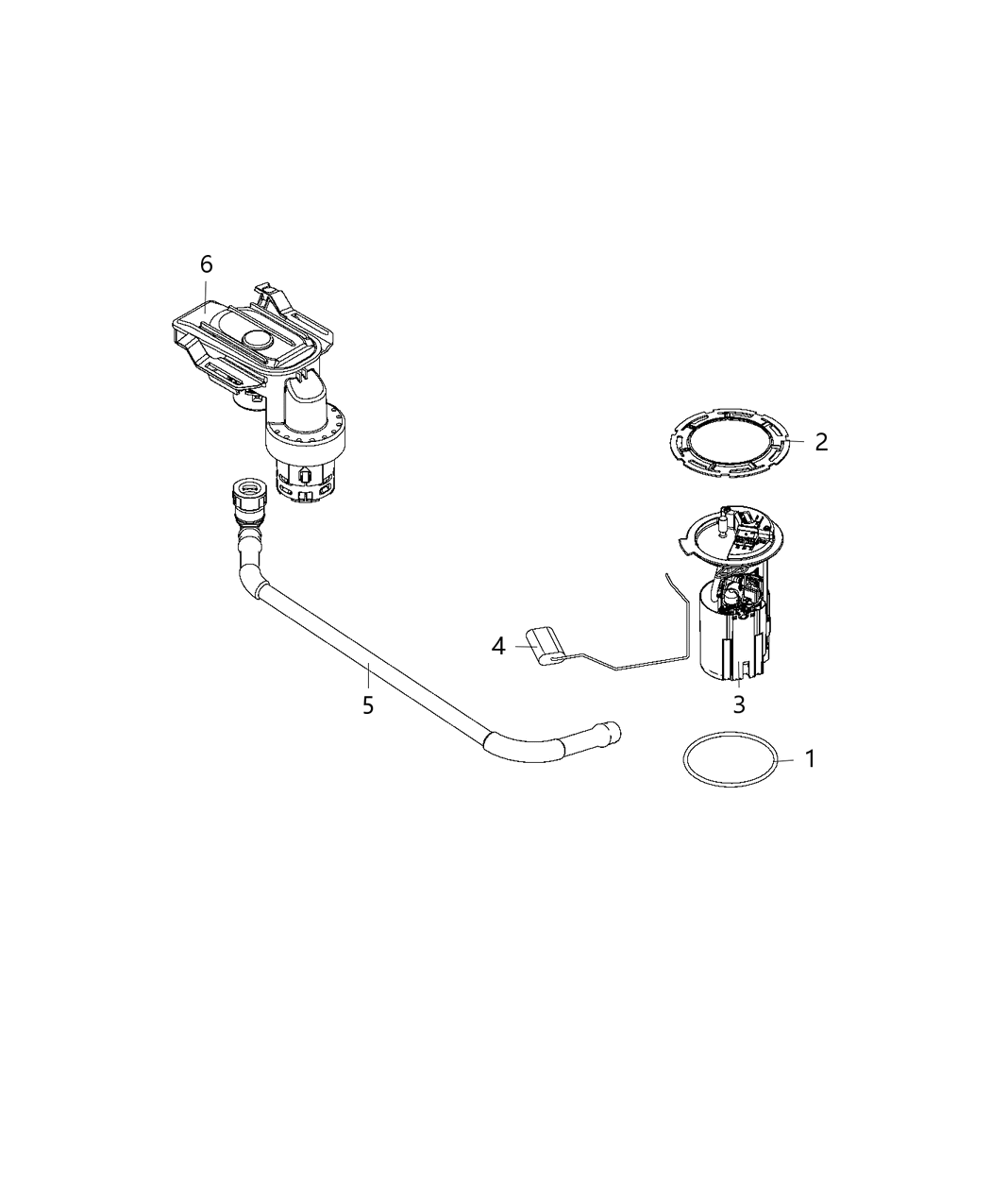 Mopar 68254869AA Fuel Pump Module/Level Unit