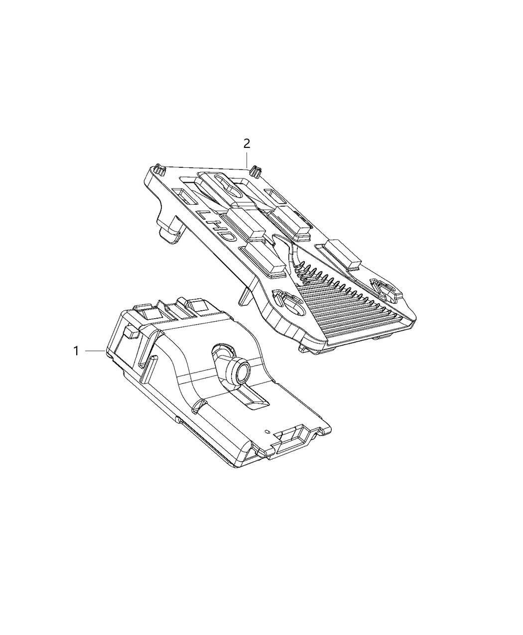 Mopar 4672633AC Camera-Forward Facing