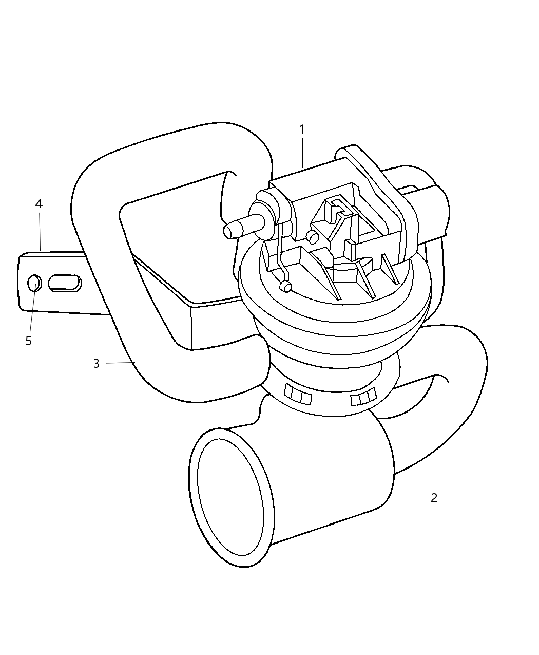 Mopar 4891543AA Pump-Leak Detection