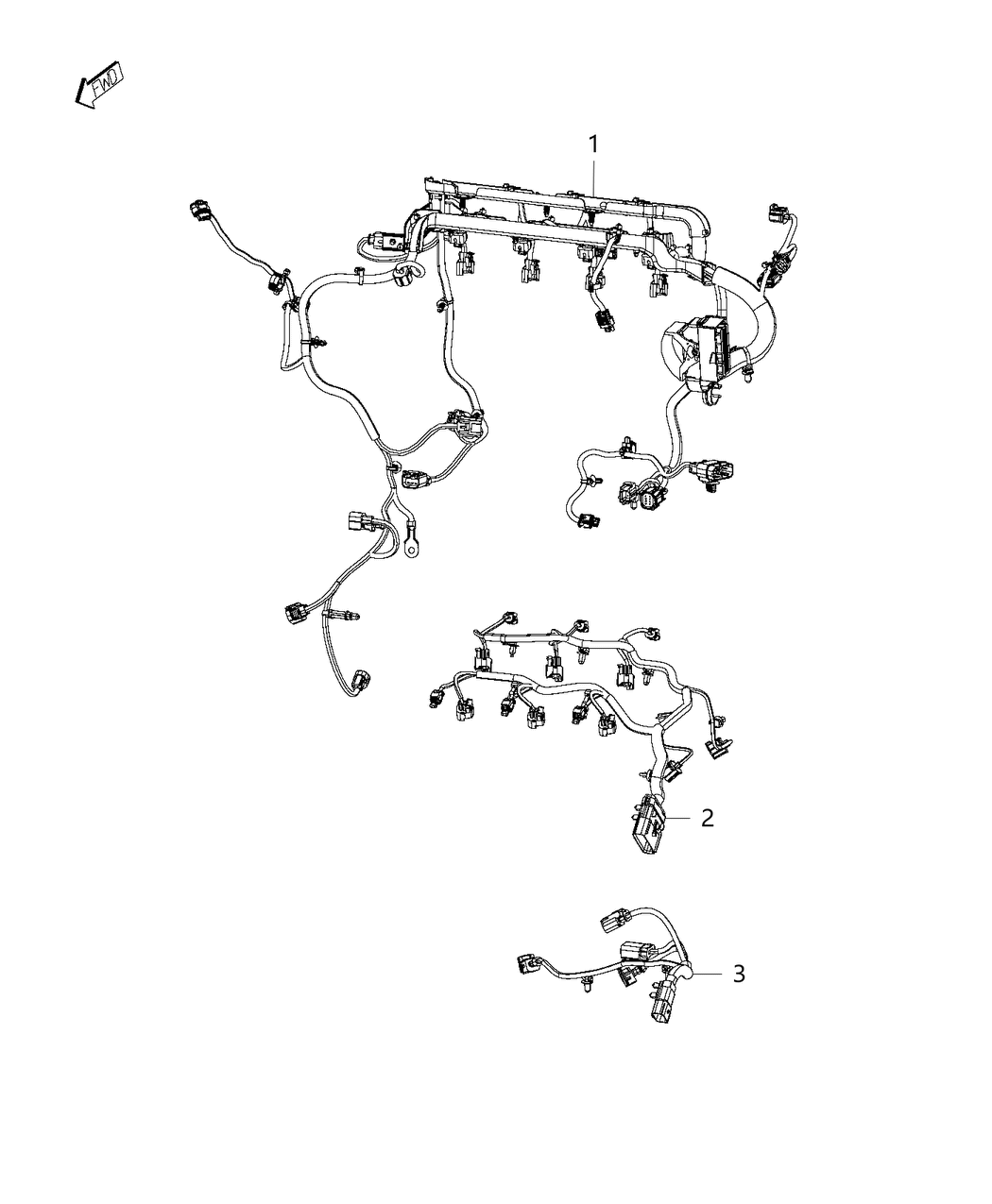 Mopar 68234688AB Wiring-Engine