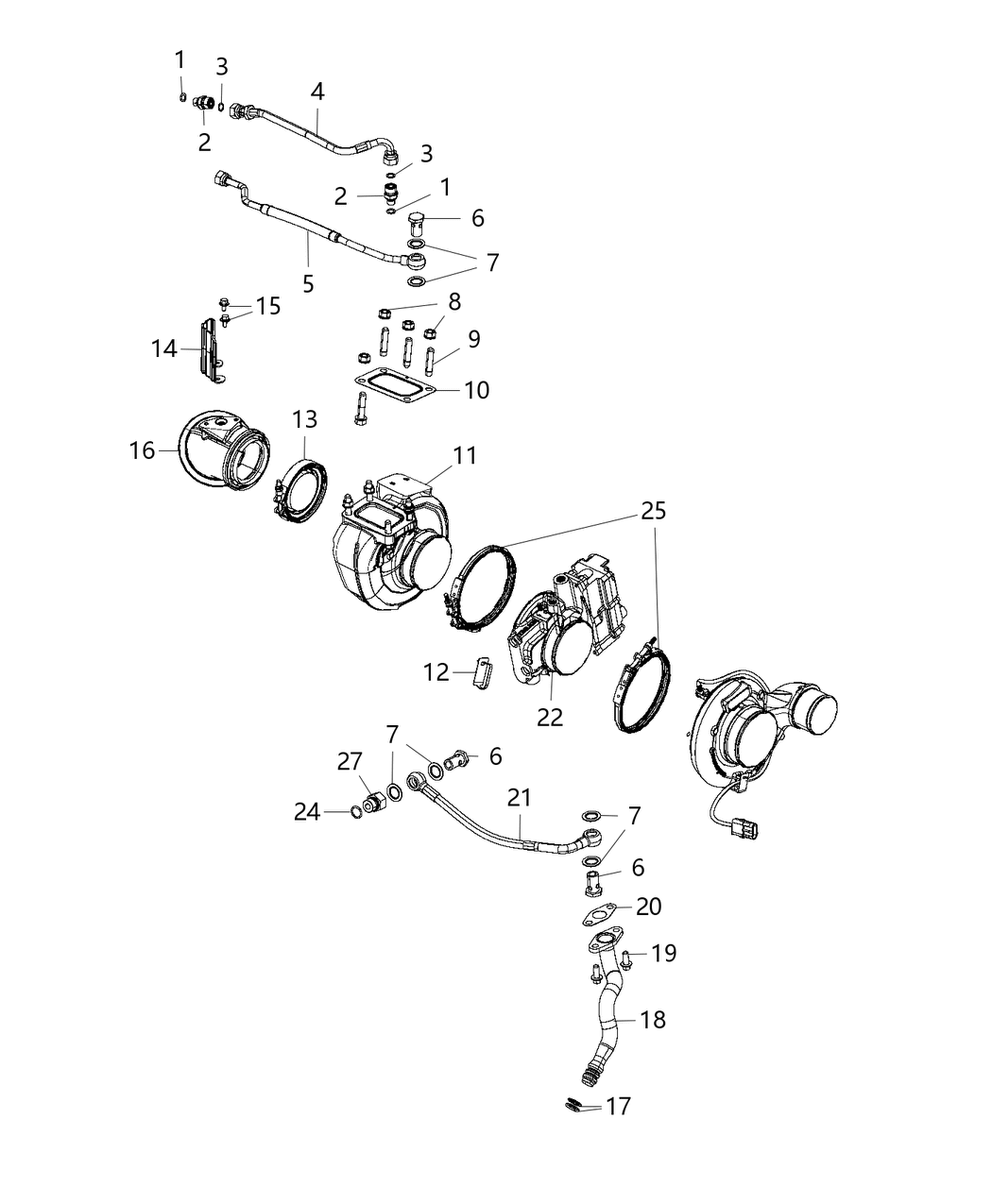 Mopar 68253984AA Turbo