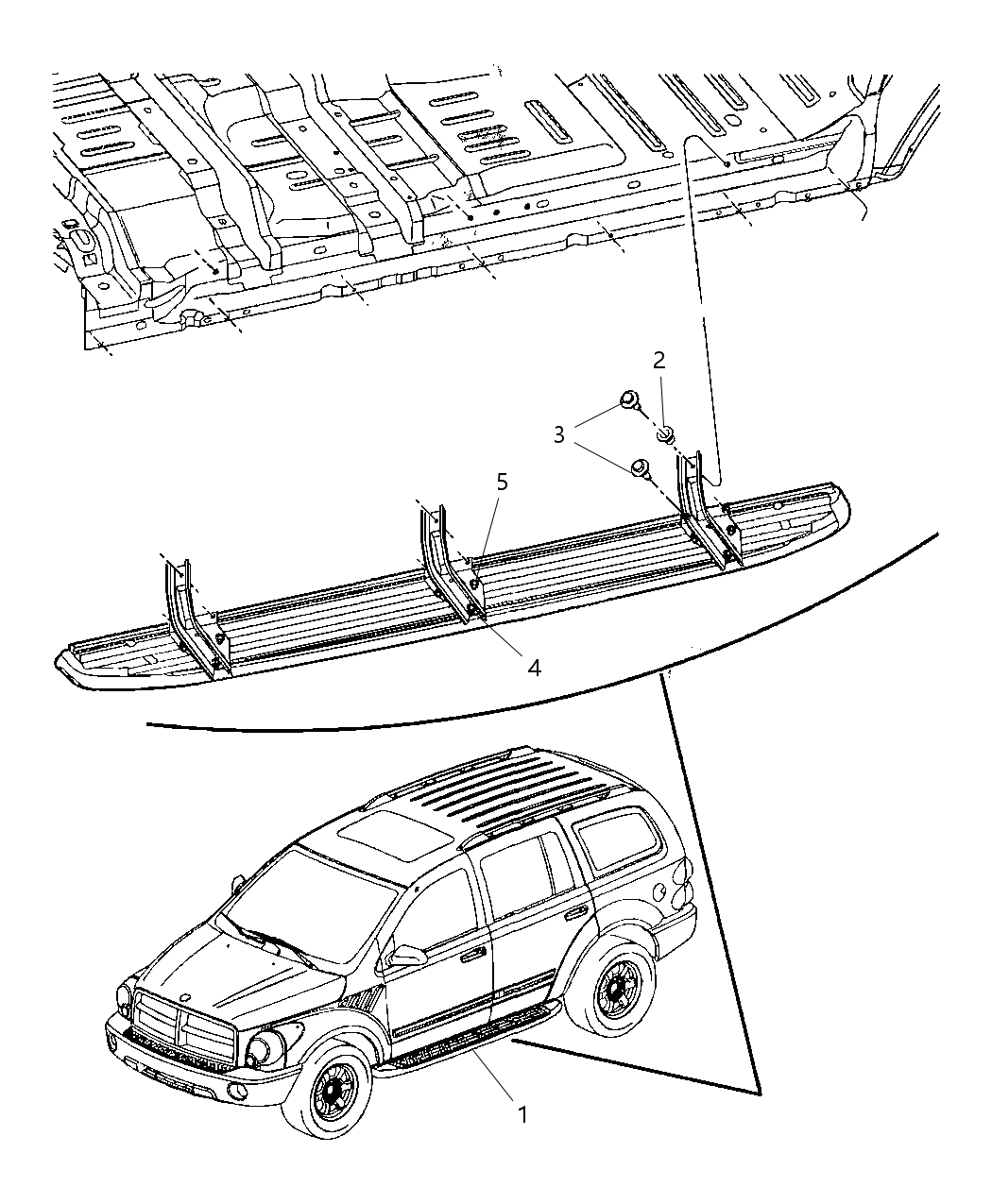 Mopar 1FM181S2AC RUNBOARD-Board