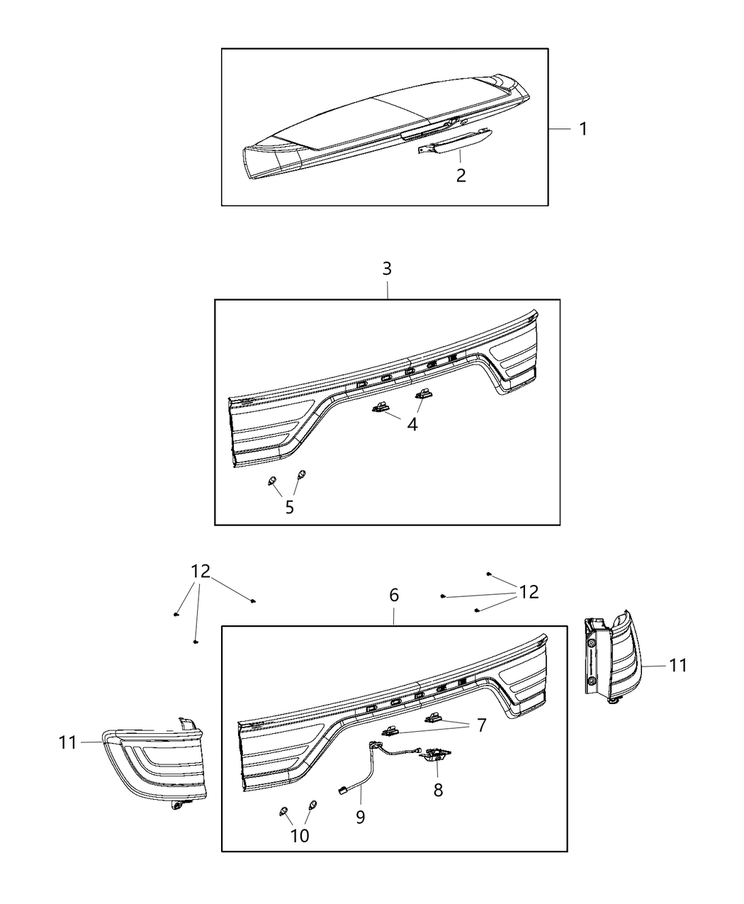 Mopar 68155948AD Lamp-Tail