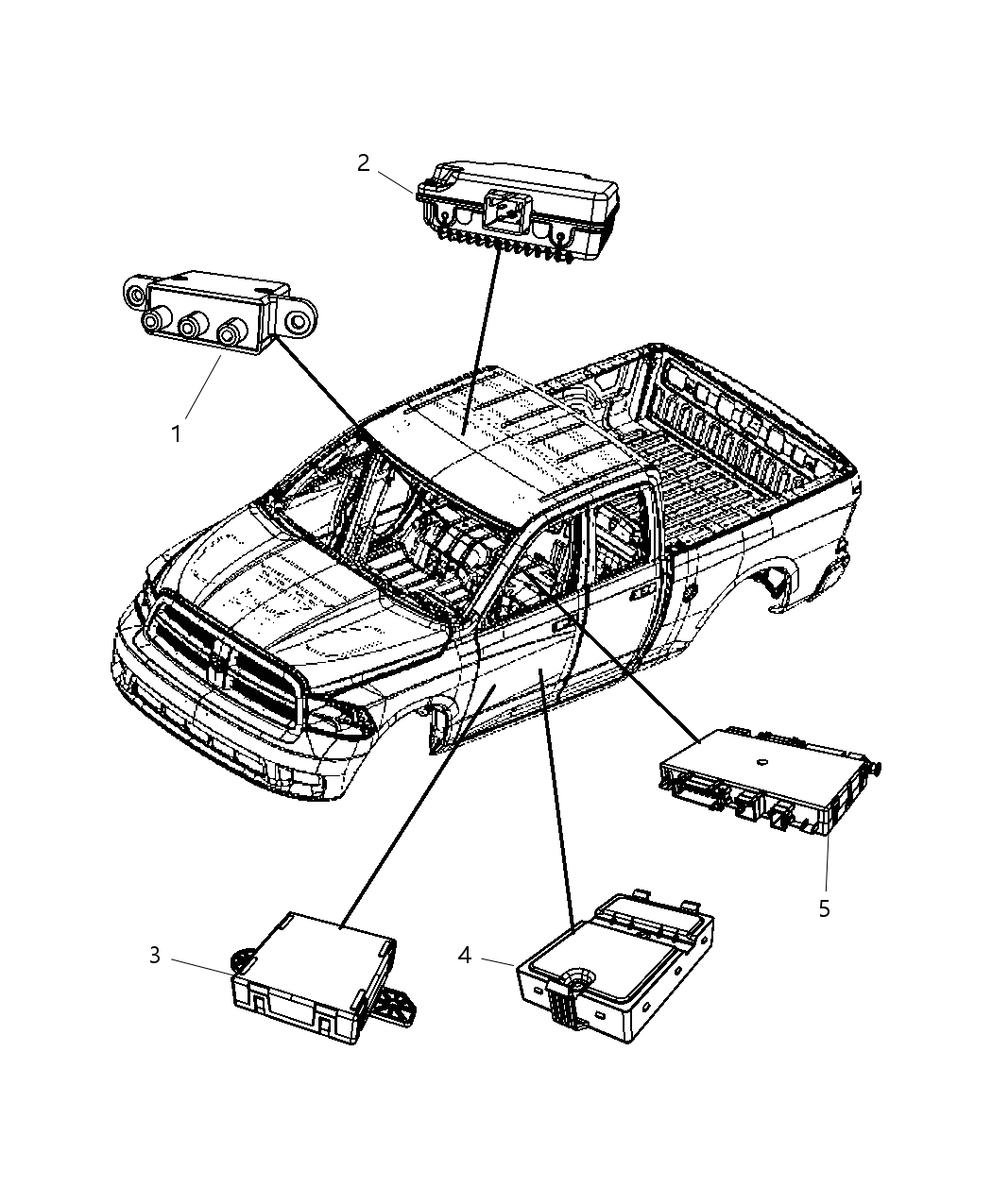 Mopar 4602984AE Module-Heated Seat