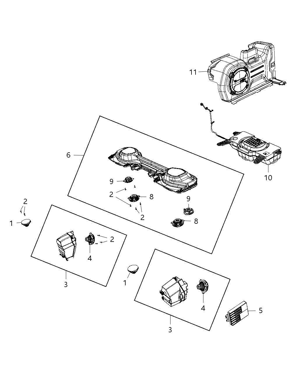 Mopar 68331274AD Amplifier