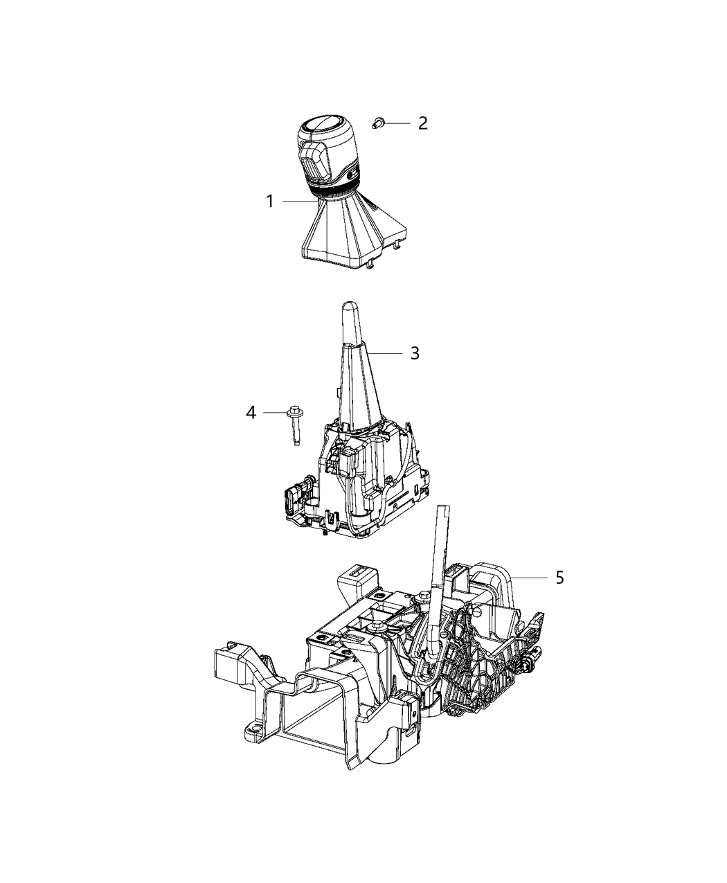 Mopar 4670714AB Shifter-Transmission