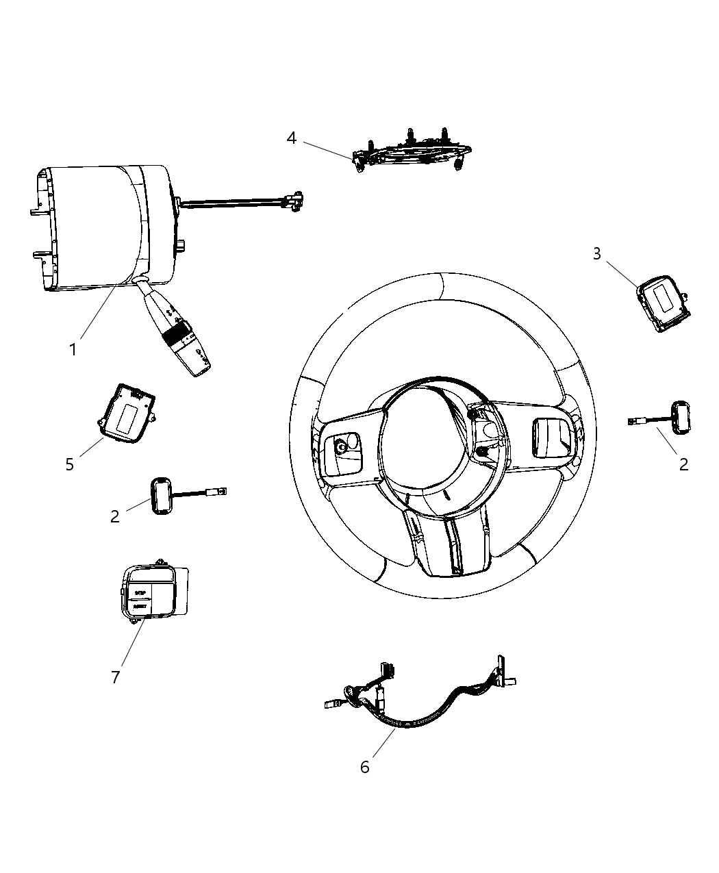 Mopar 56046253AB Switch-ODOMETER