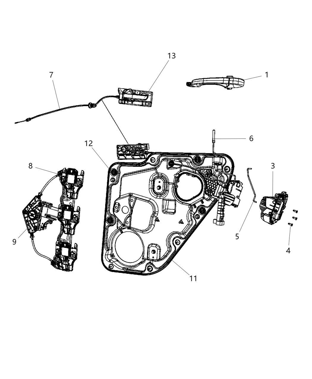 Mopar 68092216AA Rod-Lock