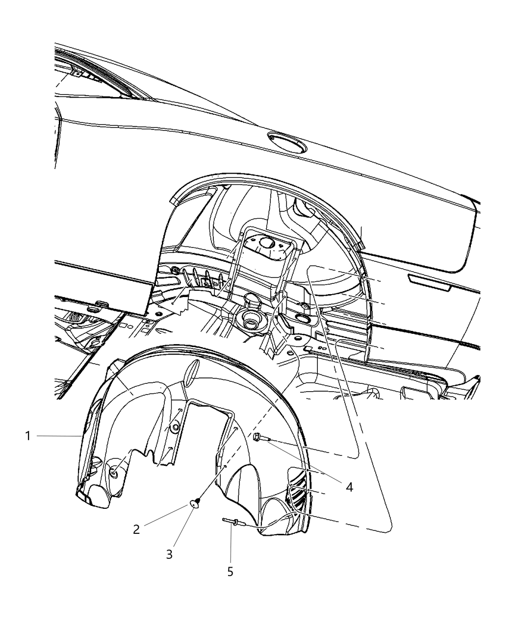 Mopar 68175058AB Shield-Splash