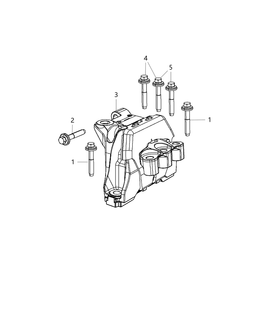 Mopar 68102279AC INSOLATOR