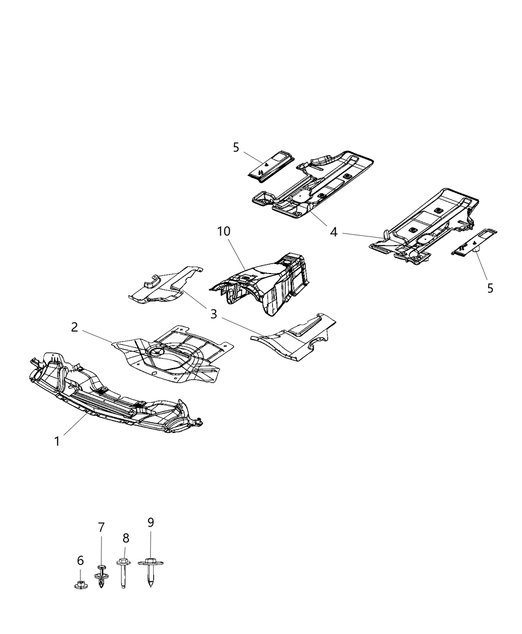 Mopar 68404932AC Front