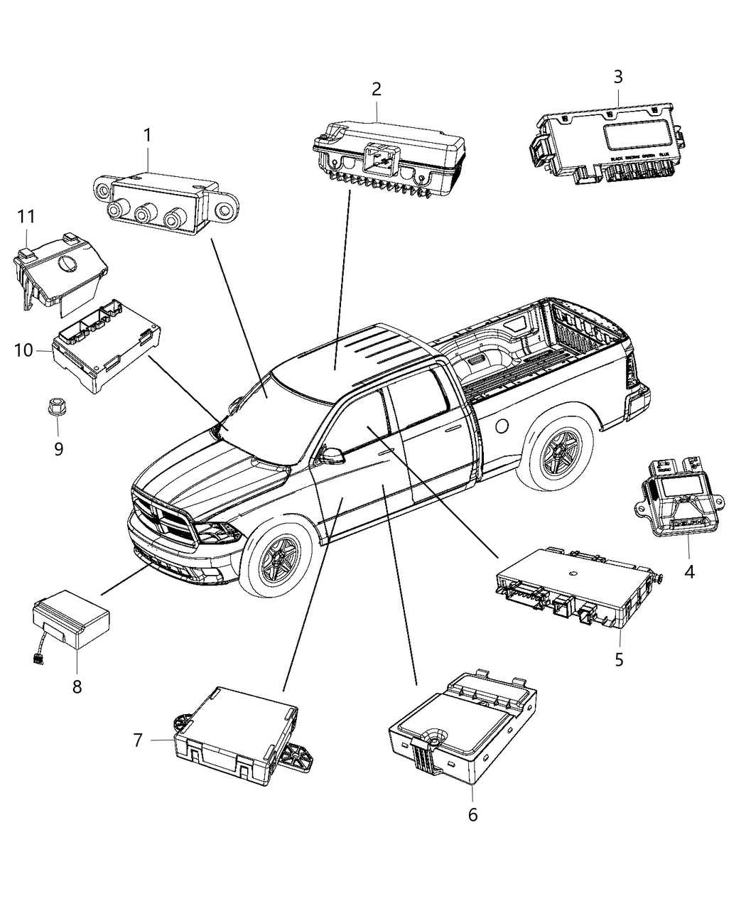 Mopar 5026618AD Module-Memory Seat And Mirror Cont