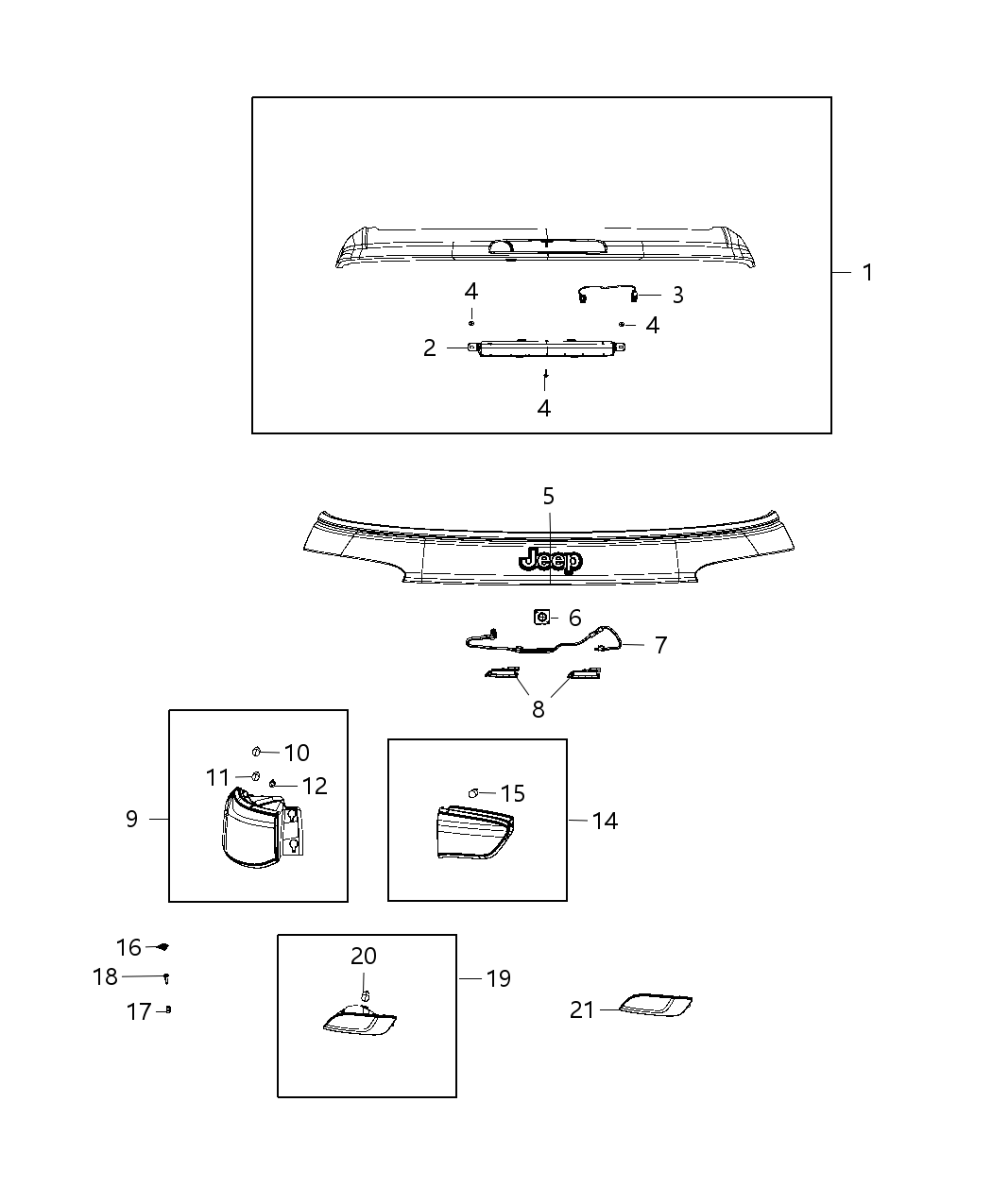 Mopar 68245750AB Camera-Rear View