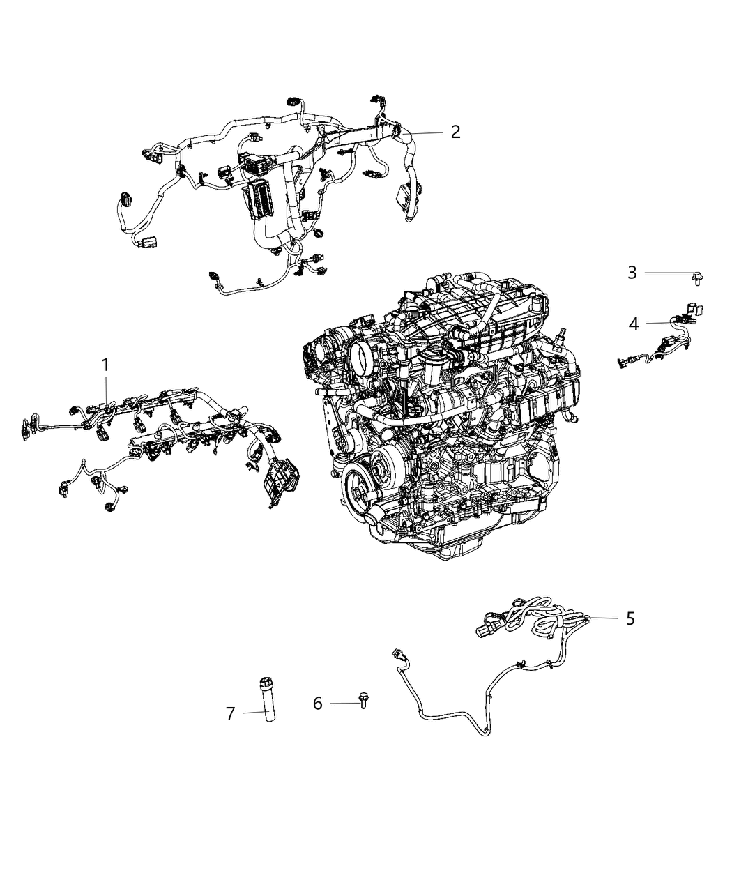 Mopar 68414372AD Engine