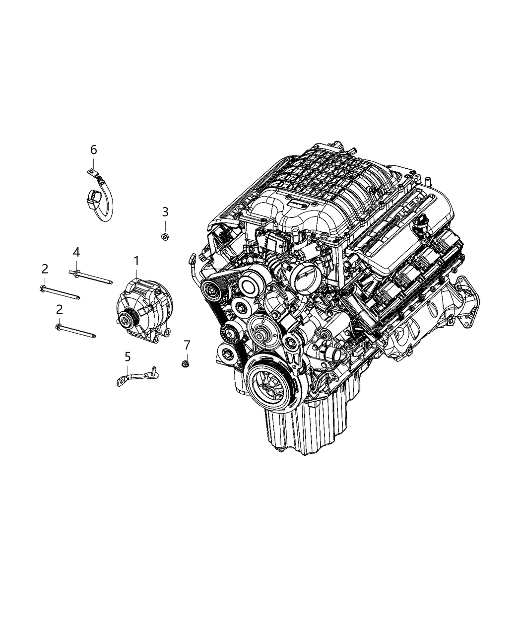 Mopar 6512956AA Stud-Two End