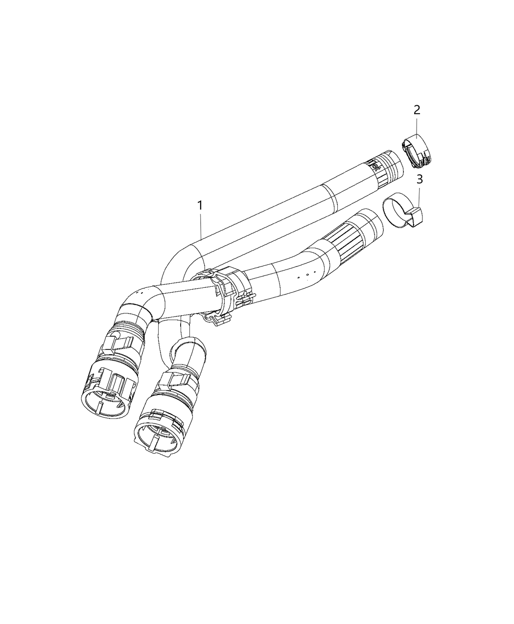 Mopar 68073479AA Clamp-Hose