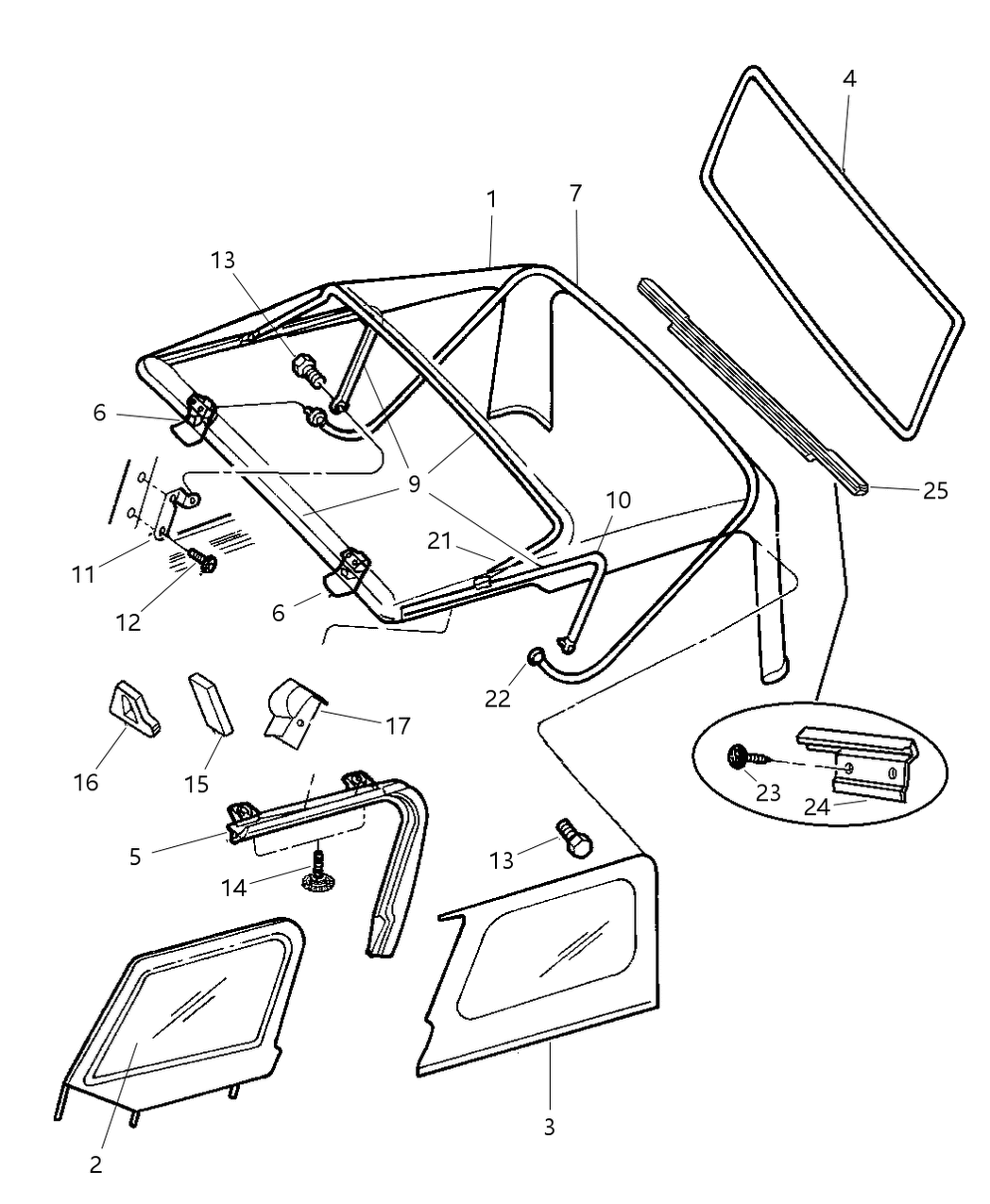 Mopar 5FM99VK9AB Cover Soft Top