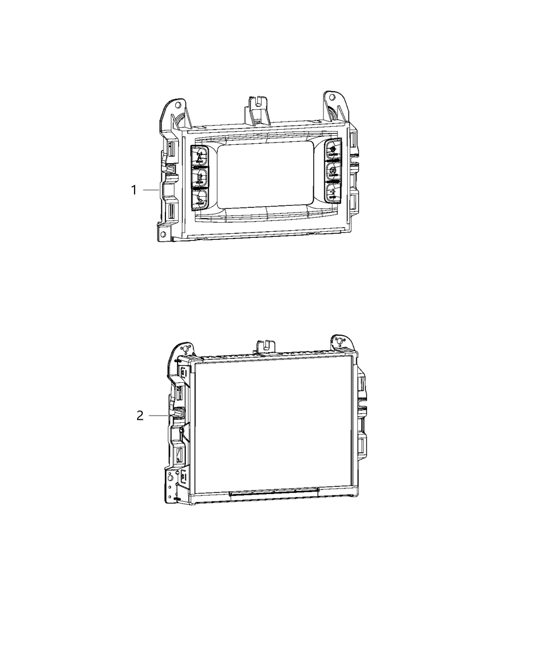 Mopar 68292899AB Radio-Multi Media