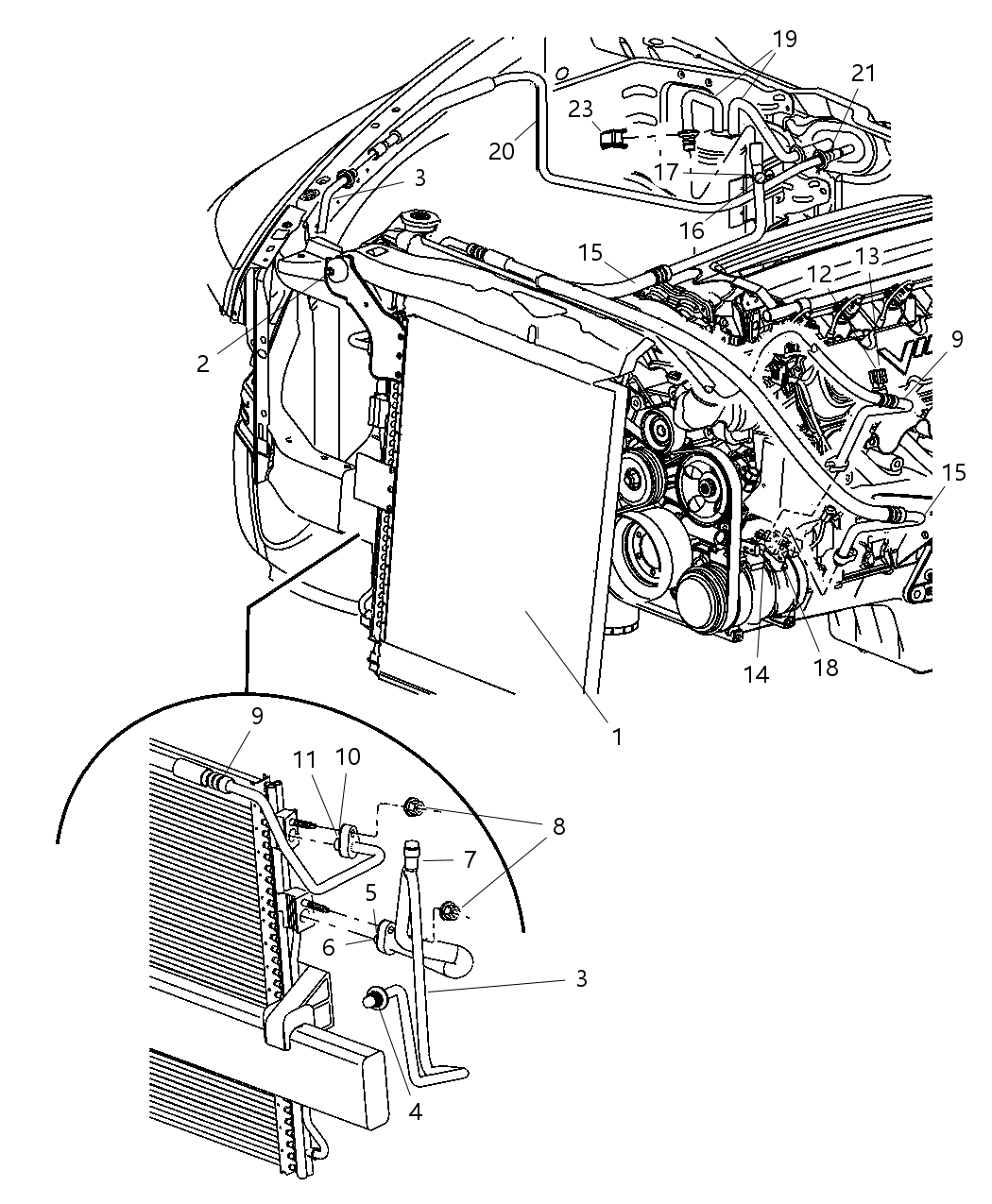 Mopar 5290385AC CONDENSER-A/C