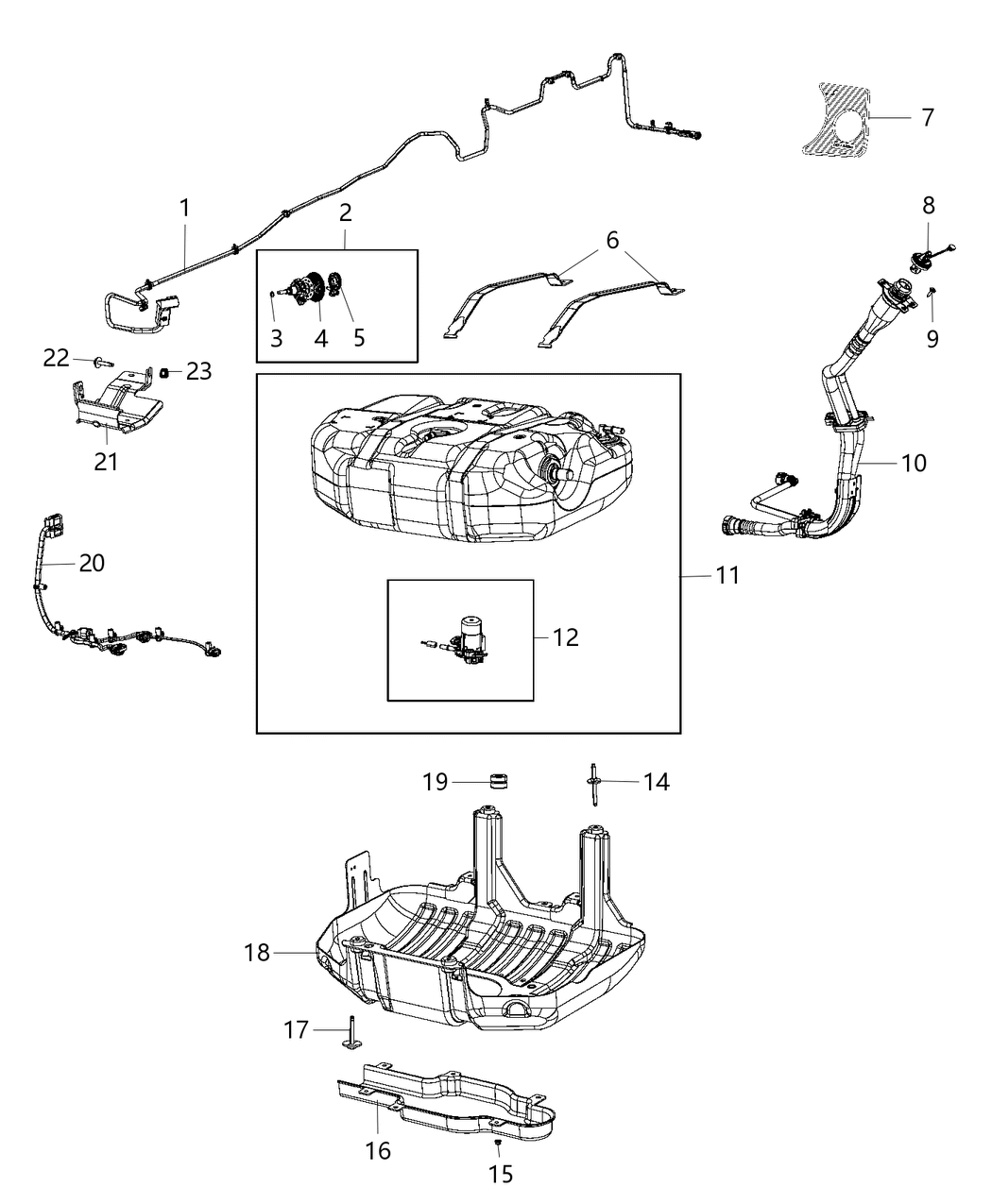 Mopar 52030436AE Tank-Diesel Exhaust Fluid