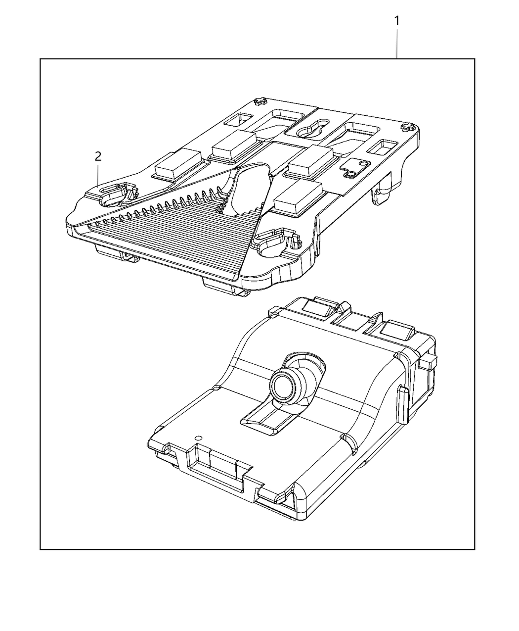 Mopar 68456807AA Camera-Forward Facing