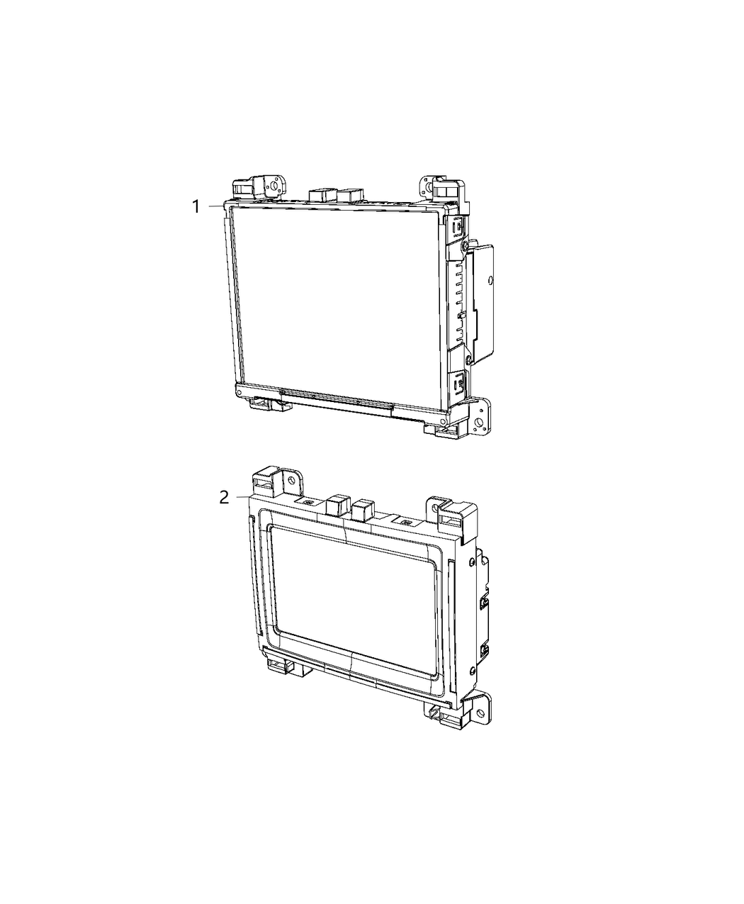 Mopar 68461748AB Radio-Multi Media