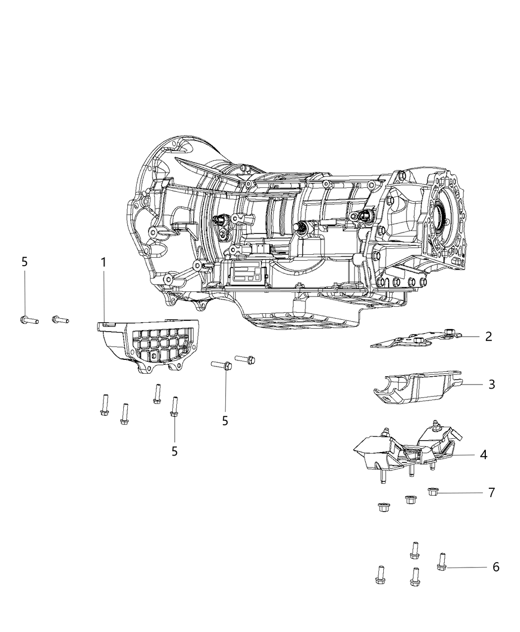 Mopar 68154324AB Support