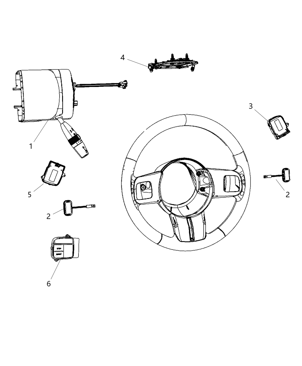 Mopar 56046495AA Switch-EVIC