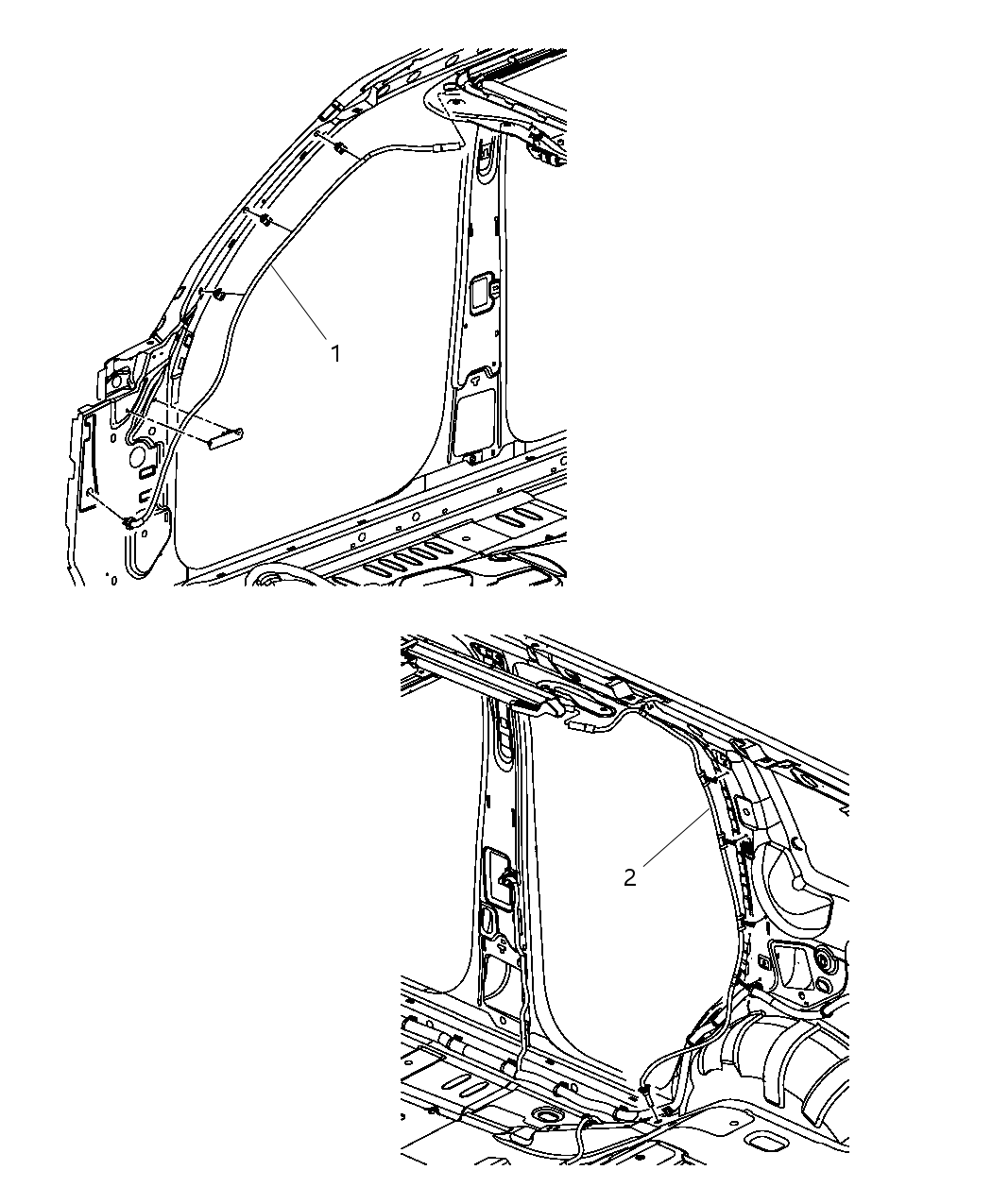 Mopar 55360782AB Hose-SUNROOF Drain