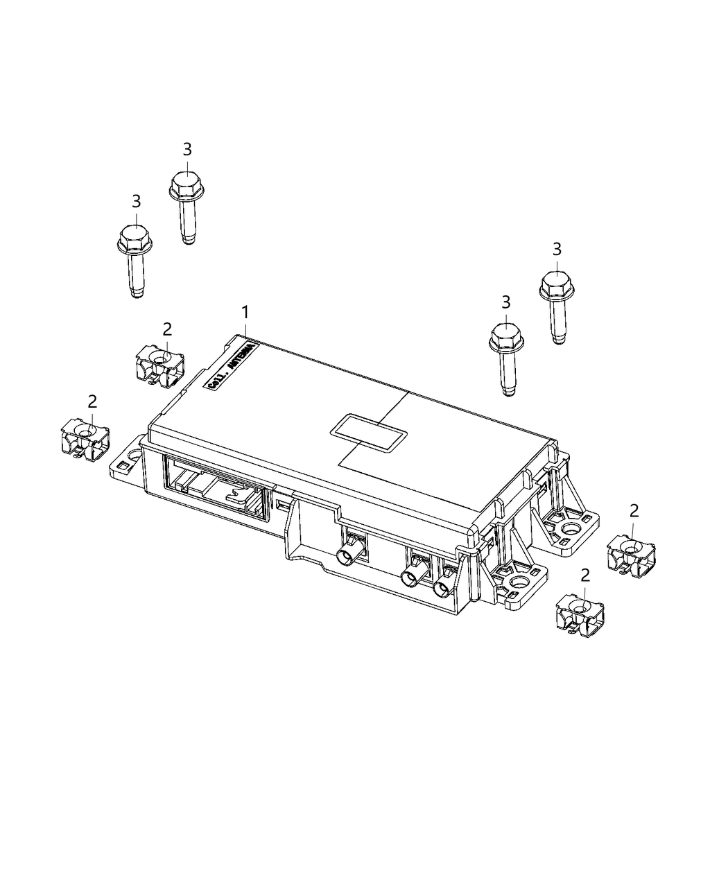 Mopar 68284619AB MODULE-TELEMATICS