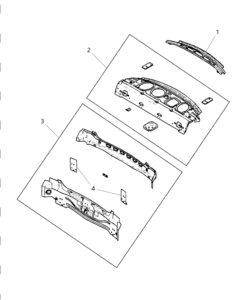 Mopar 68037870AH Panel-Rear Shelf