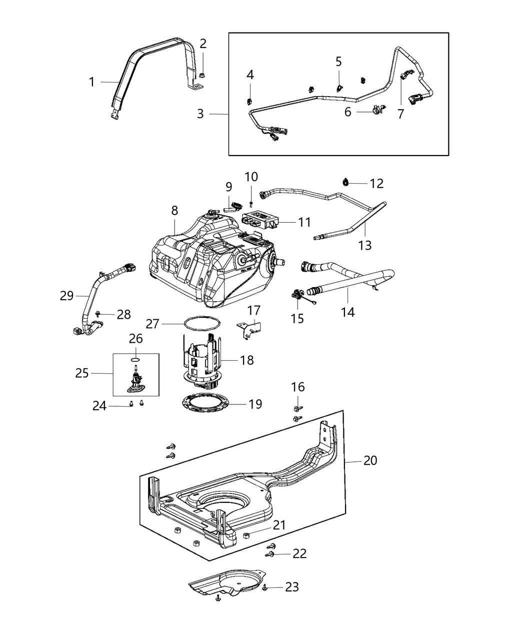 Mopar 52029762AB Tank-Diesel Exhaust Fluid