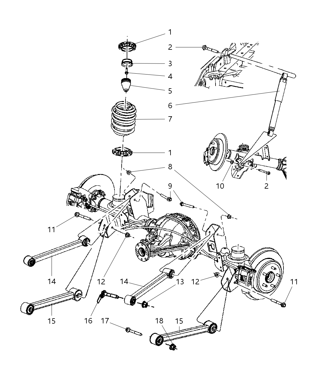 Mopar 52089751AD ABSORBER-Suspension