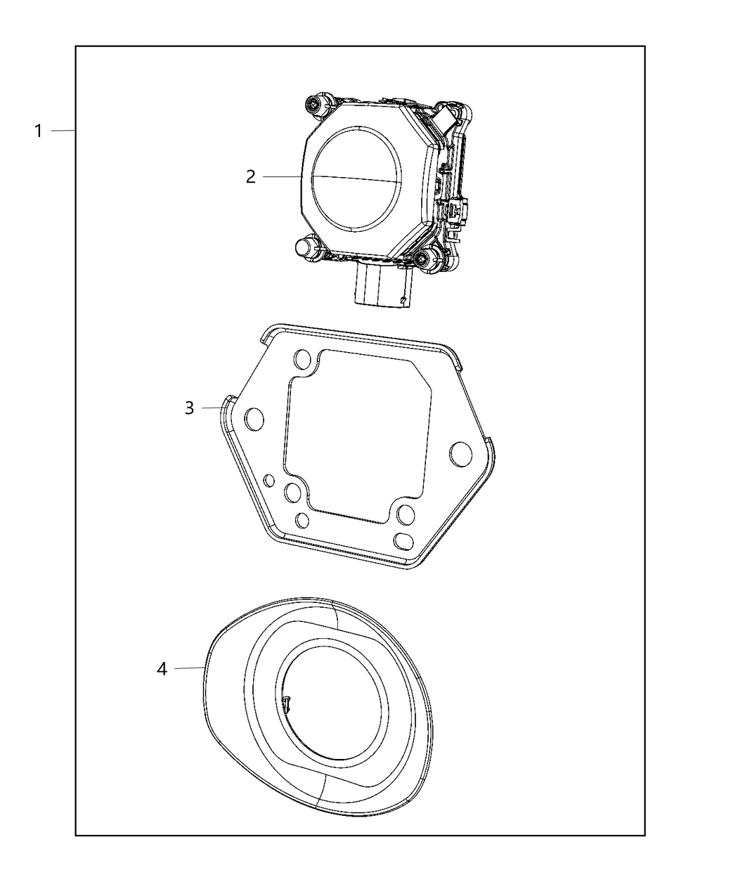 Mopar 68417813AE Sensor-Adaptive Speed Control MODU