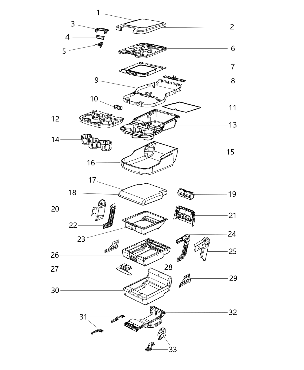 Mopar 68202514AB Latch-Seat Back