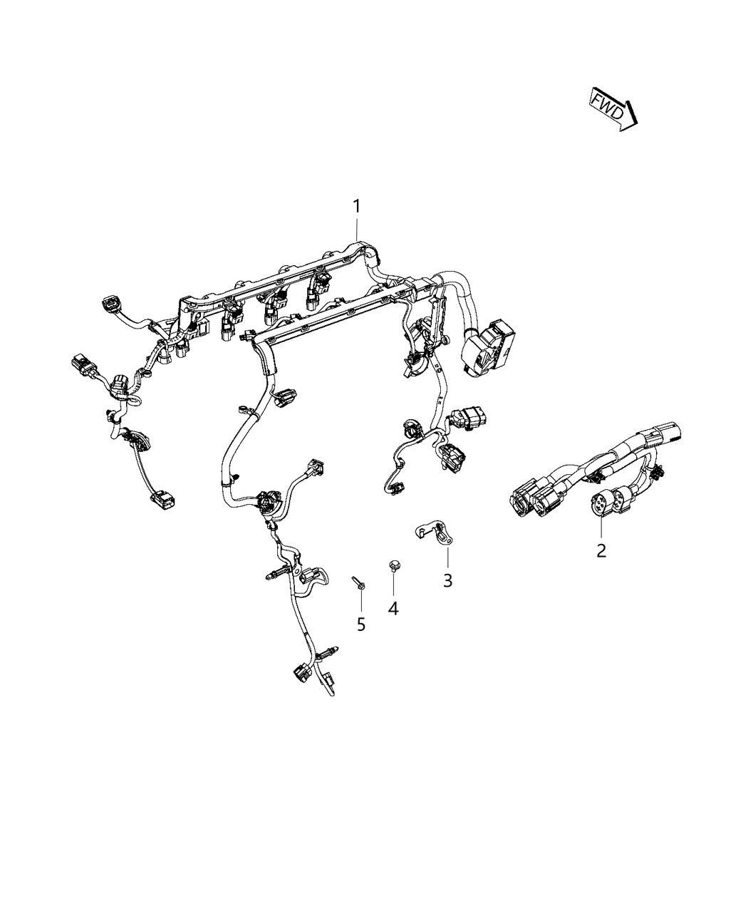 Mopar 68369600AB Wiring-Engine