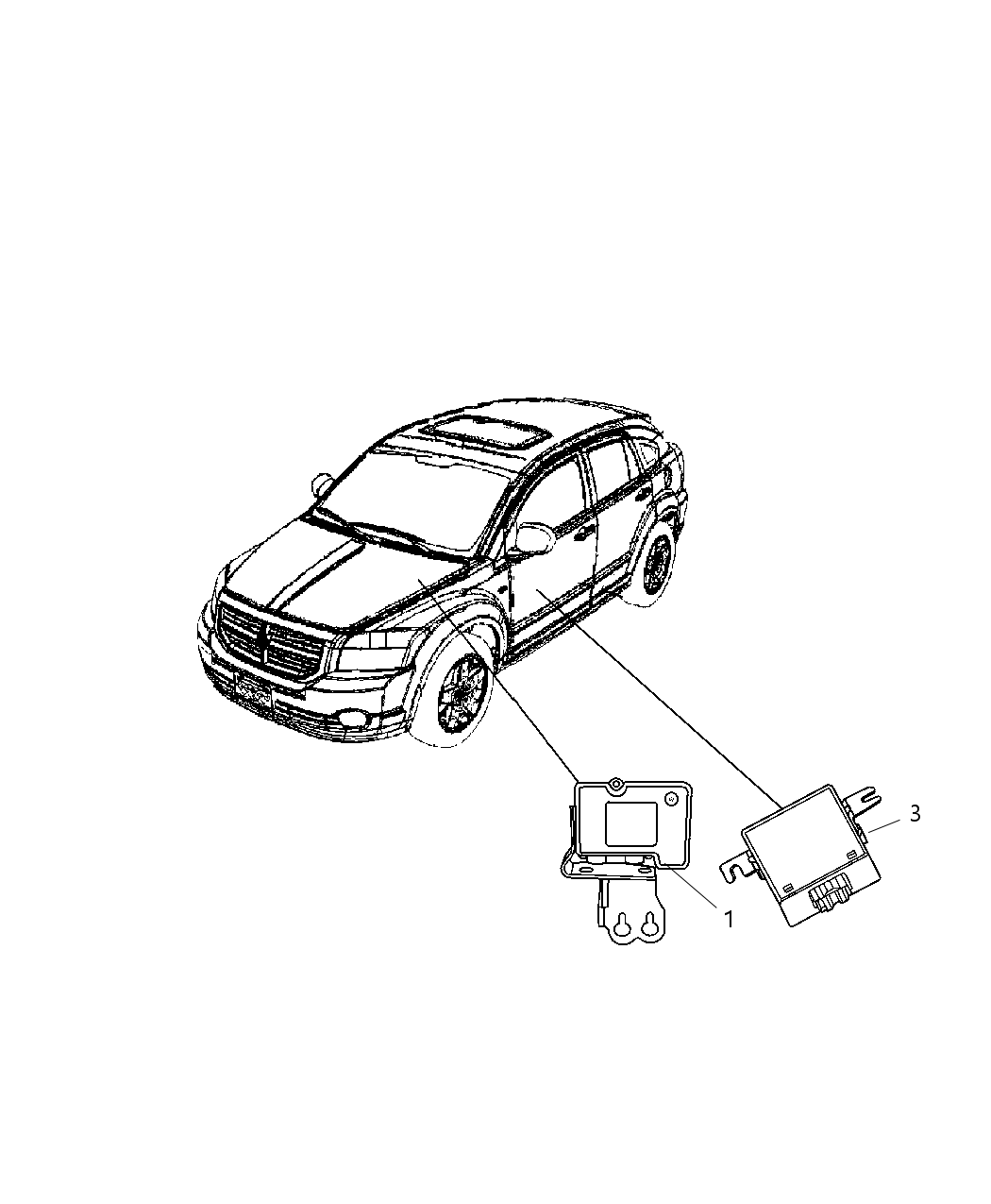 Mopar 5033301AG Module-AWD DRIVELINE