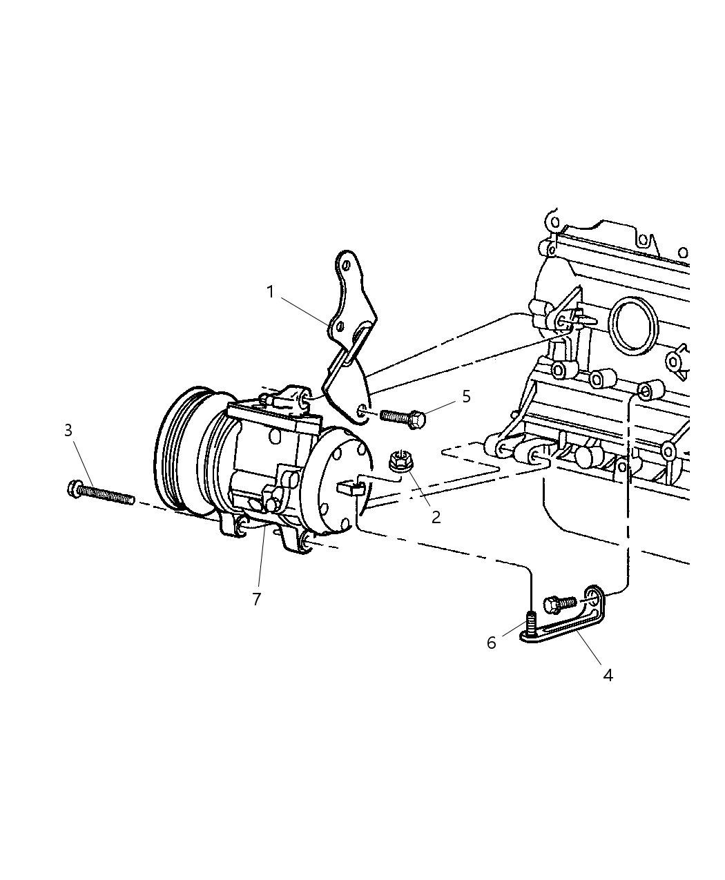 Mopar 55116144AB COMPRES0R-Air Conditioning