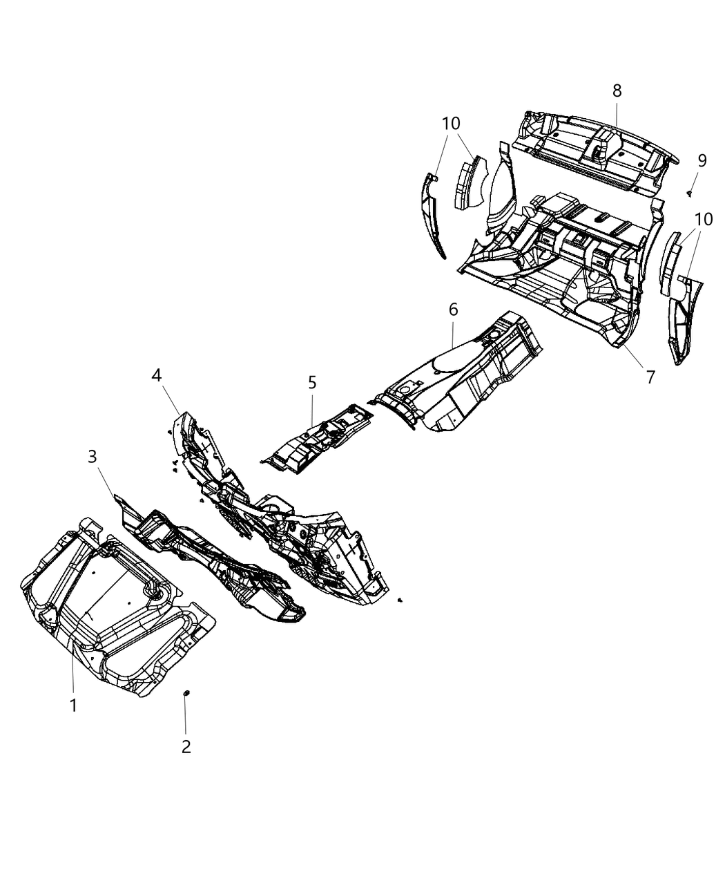 Mopar 4628926AN SILENCER-Dash And COWL Sides