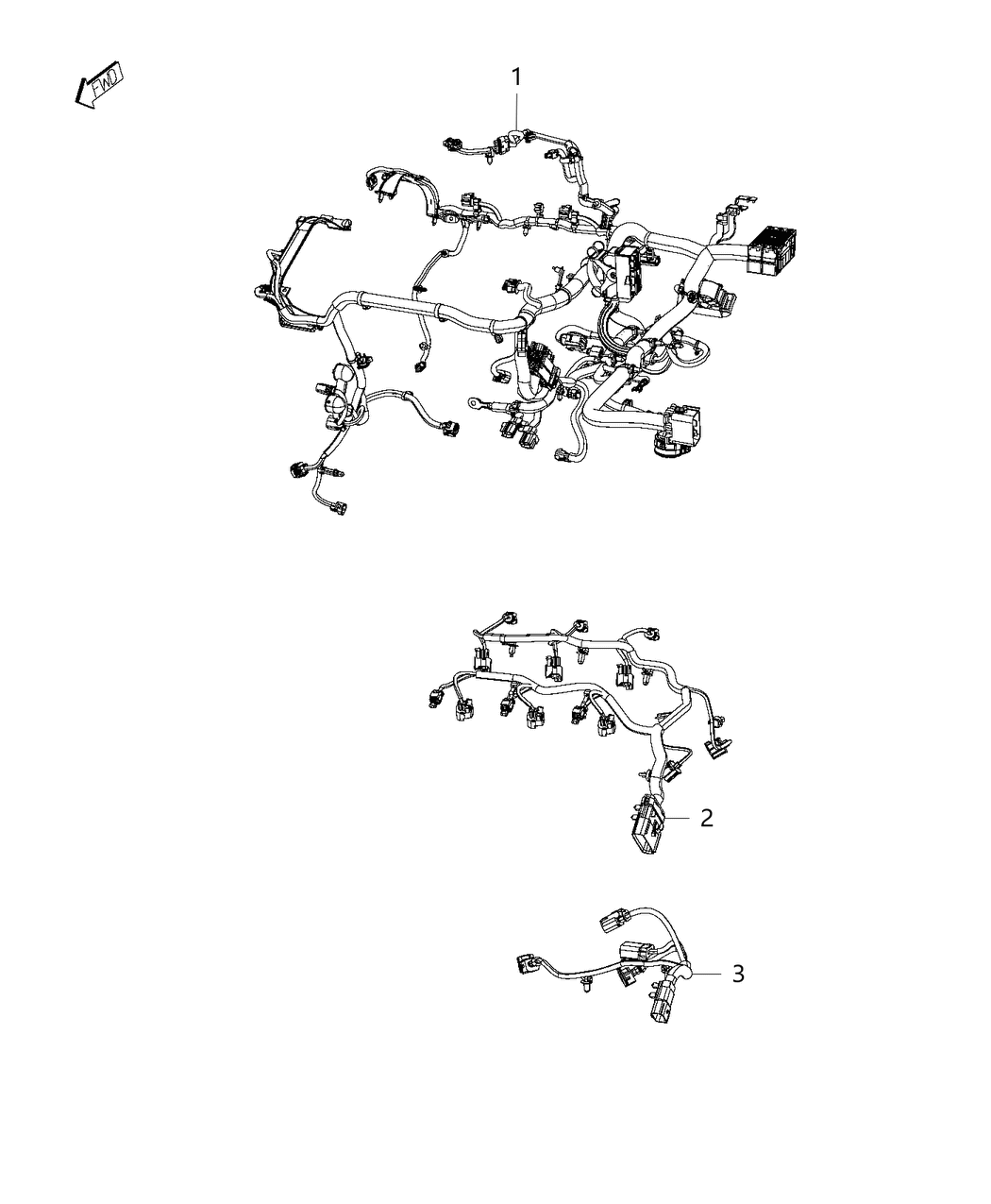 Mopar 68276593AB Wiring-Engine