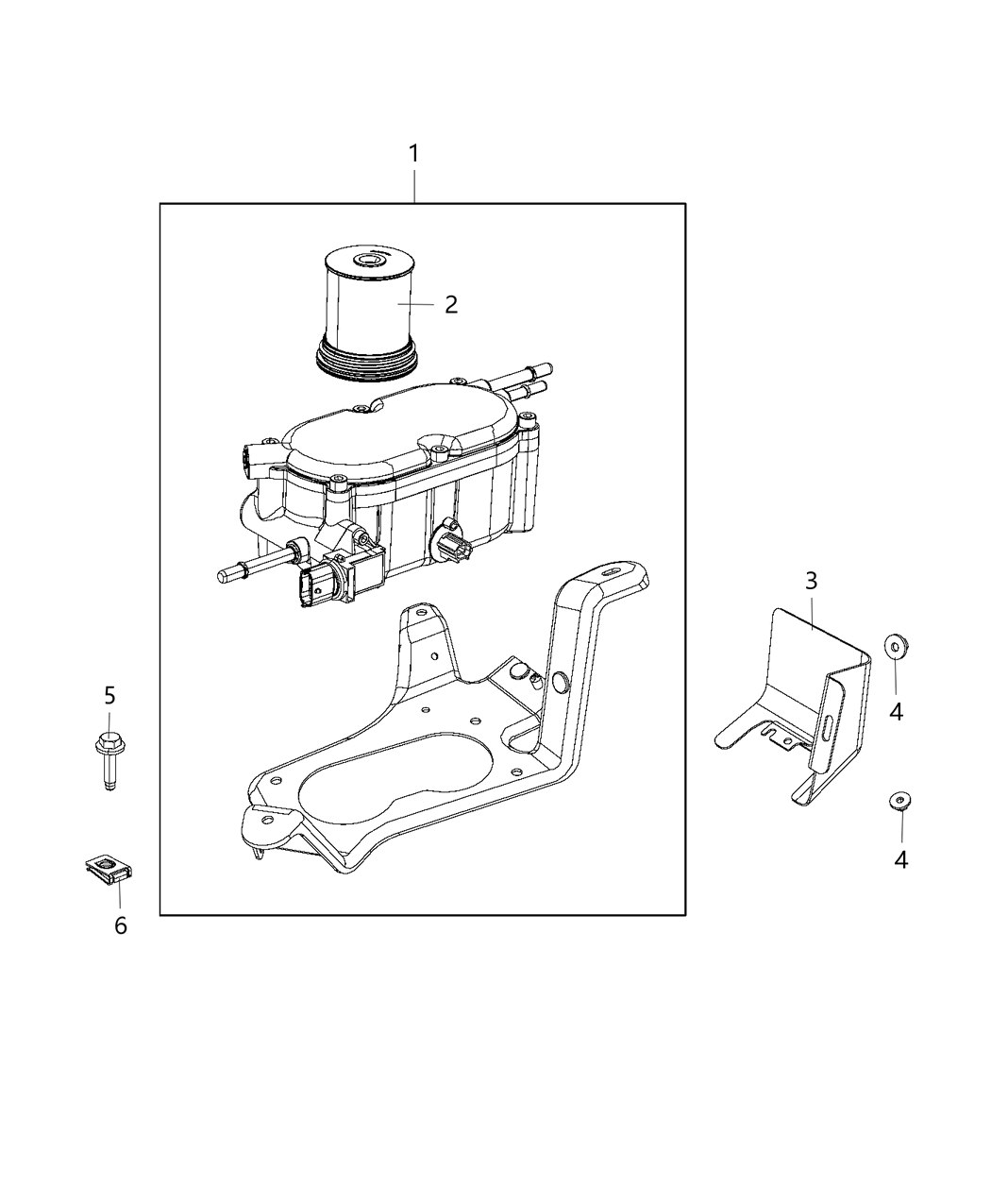 Mopar 68084905AF Filter-FUEL/WATER Separator