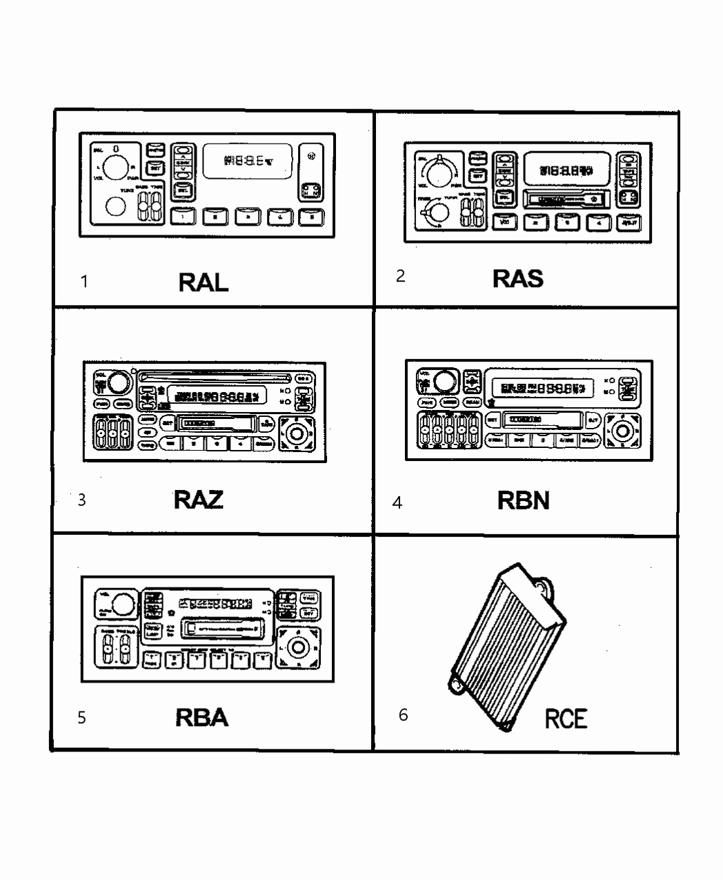 Mopar 4704383AD Radio-AM/FM With Cd And Cassette