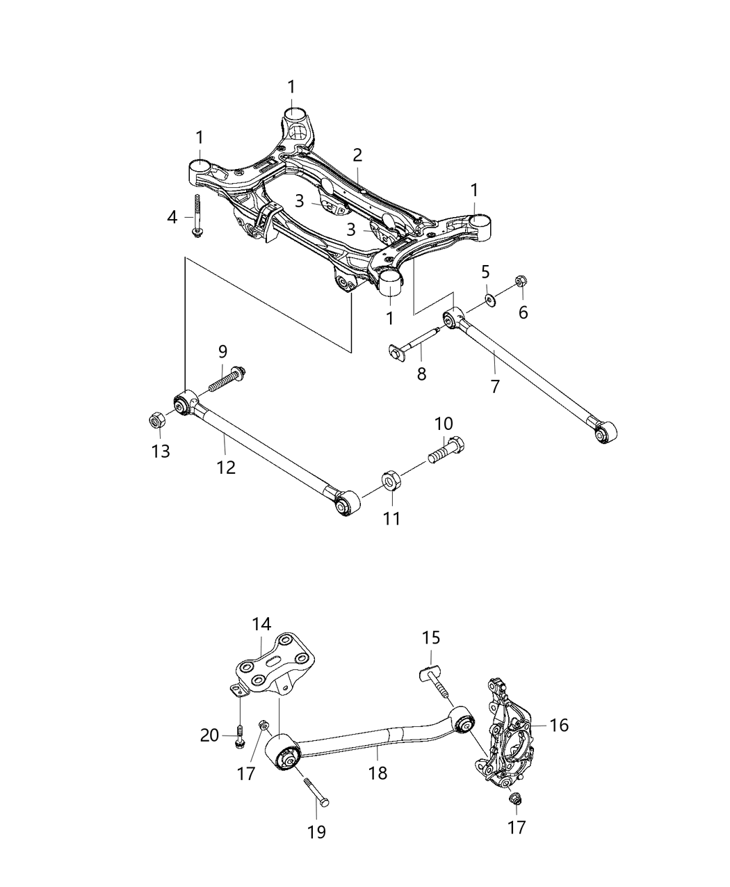 Mopar 68291104AD Suspension KNUCKLE