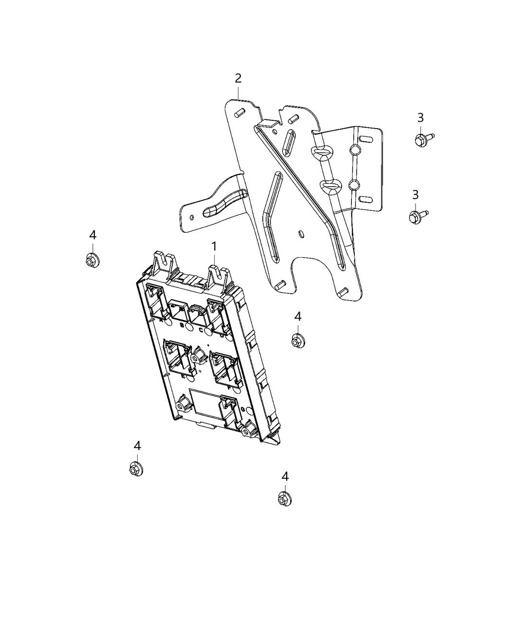 Mopar 68372337AD Module-Body Controller