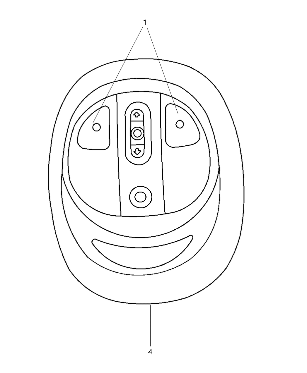 Mopar TB86MF1AG Module-Overhead Console