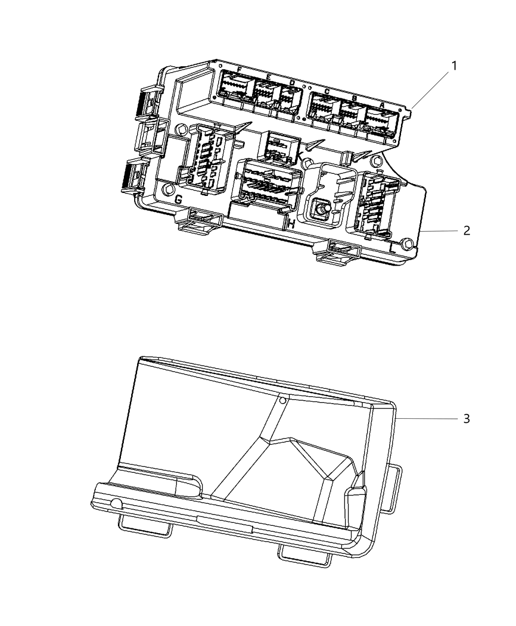 Mopar 4692346AB Block-Totally Integrated Power