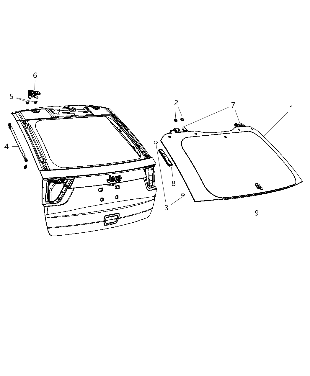 Mopar 68080678AA BACKLITE