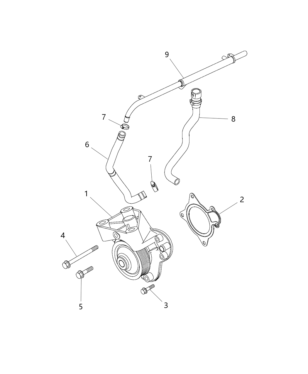 Mopar 68132573AA Bolt