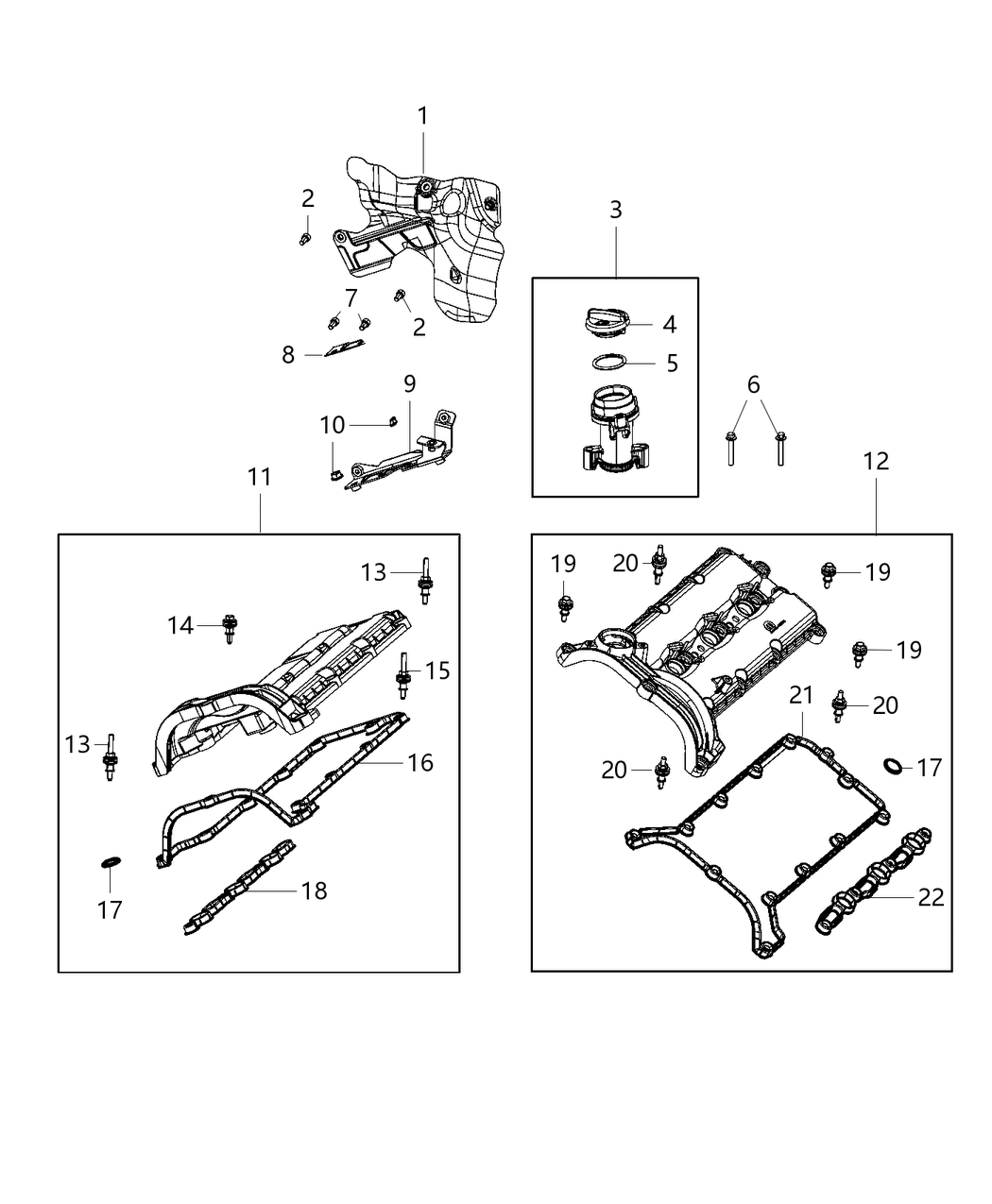 Mopar 68490218AA Tube-Oil Filler