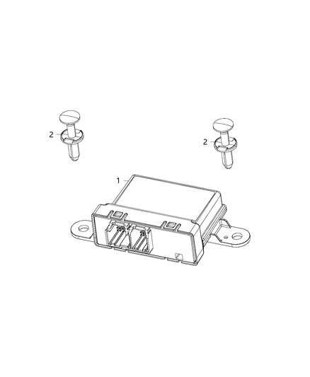 2019 Ram 3500 Modules, Body Diagram 10